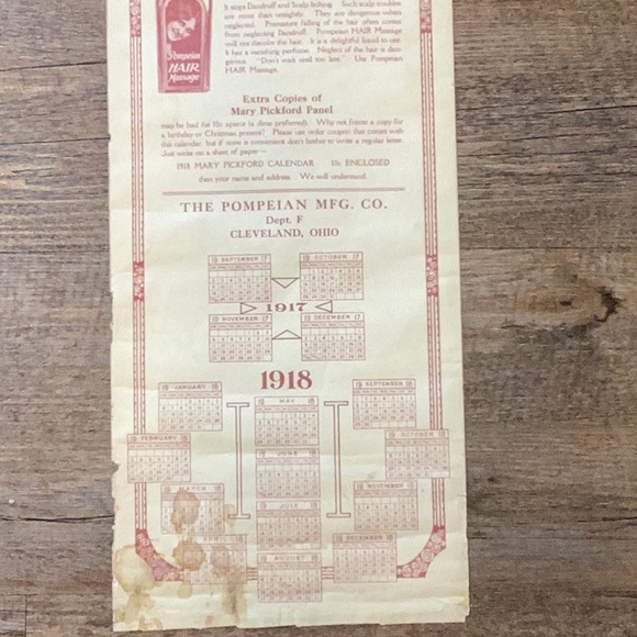 Pompeian Beauty Advertising Poster - Picture 9 of 9